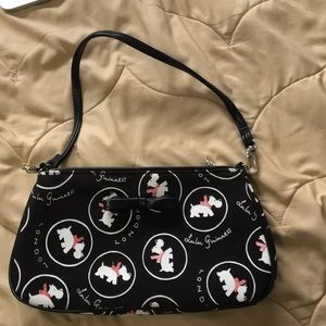 Lulu Guinness Scottish dog print bag